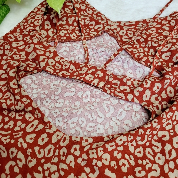 Kendall + Kylie Animal Print Mini Dress Size Small - Picture 6 of 10